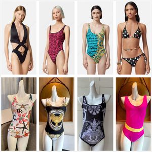 Bikini Swimsuit Designers Bathing Suits Designer Swimwear Sexy Swim Suit One Piece Quick Drying Sun Protection Printed Mesh Dress Three Set