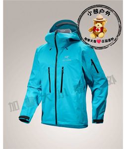 Tasarımcı Erkekler Aarcterys Ceket Hoodie Aarchaeopteryxs Alpha SV Erkek ve Kadınlar Amiral Gemisi Stormwear X DSET