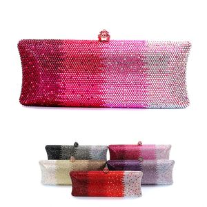 Catch Wallet Shiny Color Luxury High-end Ladies Luxury Shiny Wedding Party Birthday Christmas Valentines Day Gift 240228