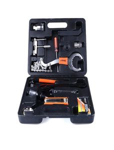 Kit di strumenti di riparazione biciclette 26 in 1 Strumenti multifunzionali di manutenzione della bicicletta con pratica borsa per kit di conversione bici elettrica7389217