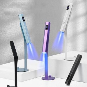 Tırnak kurutucuları mini el tipi UV Hafif Kemer Desteği Jel Tırnaklar Taşınabilir LED lamba USB Kurutucu 8s Hızlı Kürleme Ev DIY