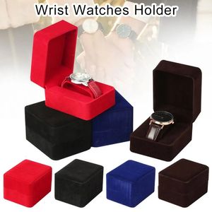 Fashionabla Flandrette Watch Box Watch Gift Packaging Box Portable Armband Watch Jewelry Box 240314