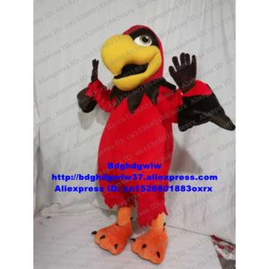 Mascot Costumes Red Eagle Hawk Tercel Tiercel Falcon Vulture Mascot Costume Adult Cartoon Character Outfit Brand Planning Holiday Gifts Zx2968