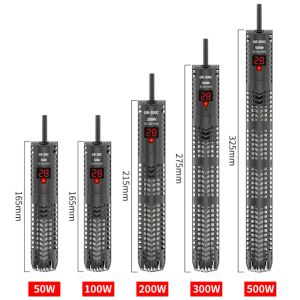 Ürünler 50/100/200/300W Dijital Dalgıç Akvaryum Su Isıtıcı Balık Depk Termostat Su Isıtma Çubuğu sabit sıcaklık kontrolü