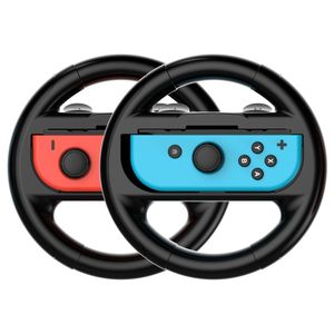 ニンテンドースイッチOLEDステアリングホイールグリップジョイ - ハンドルレースゲームコントロール周辺アクセサリー卸売