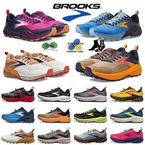 Sports Brooks Running Shoes Women Outdoor Launch 9 Hyperion Tempo Brook Cascadia 16 Designer Shoes Triple Black White Pink Blue Men Mens Trainers Sneakers Dhgate