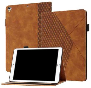 iPad Pro 11 2021 5 6 8 9 Air 2 97 105 102 Cube Diamond Grain Luxury Fashion Wallet Cover CRE5769461のビジネスPUレザーケース