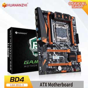 Huananzhi X99 BD4 LGA 2011-3 Xeon X99 Moderkort stöder Intel E5 2640 2666 2670 2696 2678 V3 V4 DDR4 RECC NONECC NVME NGFF 240307