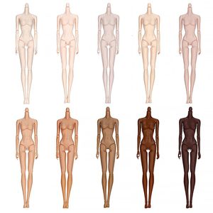 MENGF Joints Movable Doll Body Super Model Figure For FR Heads White Beige Brown Coffee 28cm Collection Toys 240304