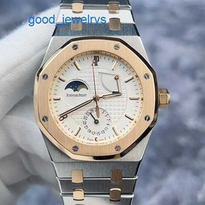 AP Watch Collezione di orologi popolari Epic Royal Oak Series 26168SR China Great Wall Limited Orologio meccanico automatico in oro rosa 18 carati/acciaio di precisione