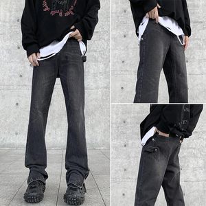 Jeans da uomo 2024 Spring High Street Vintage Straight Quality Day Series