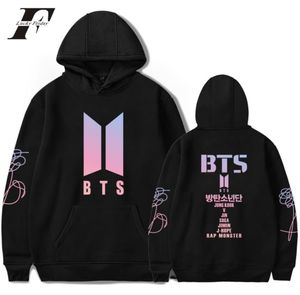 Bangtan Boys Kpop Moda Kadınlar/Erkek Baskı Hoodies Kore Hoodie Erkekler Kadın Pullover Sweatshirts K-Pop Kapşonlu K Pop Coat3628998