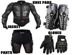 Sport Racing Skiing Drop Resistance Racing Motorcycle Full Body Armor Jackets Racing Shorts Knee Pads Gloves7999980