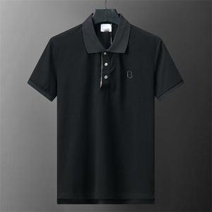 2023 Herr Polo Ralphpolo-skjortor Lyxvarumärke Mens Designer Polo T Shirt Summer Fashion Breattable Short-Sleeved Lapel Casual Top Q1