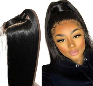 Full Lace Human Hair Wig Pre Plucked With Baby Hair Body Wave Brazilian Remy Hair For Black Women4569332