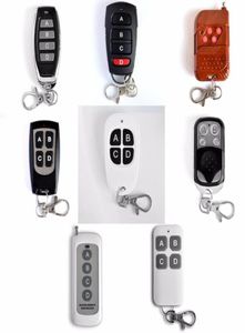 Metal Frame Design AB ABCD Key 1Ch RF Sändare Wireless Remote Control 315 MHz Alarm Systems1414759