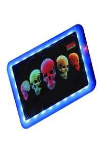 P2 Color Printing LED Lights Rolling Tray Glow Party Tray x Runtz With Auto Party Mode9303657