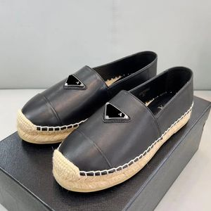 Neuer Stil Fisherman Schuh Sommer Sandalkleid Schuh Sandale echte Leder Lady Loafer Flat 10A Top -Qualität Outdoor -Reiseplattform Freizeitschuhe Low Männer Frauen mit Schachtel