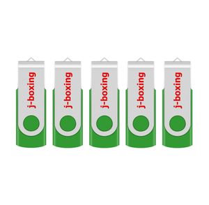 Verde 5pcslot 1g 2g 4g 8g 16g 32g 64g rotativa usb flash drives pen drive de alta velocidade memória vara armazenamento para computador portátil mac3419651