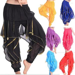 Stage Wear Egypt Bollywood 8 Colors Belly Dancing Skirts Swing Skirt Dance Pants Professional Costume India Pant