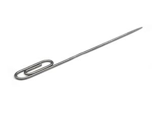 Gr2 Titanium paper clip dabber tool Titanium Dabber Paper Clip Titanium Nails Peg 10cm Dabber Needle Tip 1686263