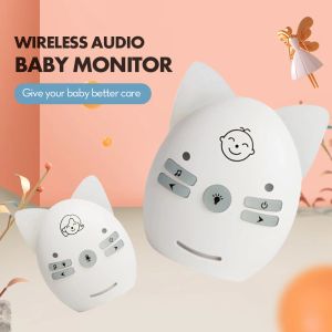 Videocamera Baby Monitor V20/V30 Walkietalkie Audio portatile Walkie Talkie 2.4GHz Wireless digitale Babysister Monitor Allarme di pianto di sicurezza