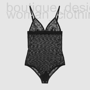 Women's Swimwear Designer Fashion Underwear Swimsuit Two Wears Mesh G Letter Embroidery Perspective Lace Sexy jumpsuit for Women Q7G1 PFFI