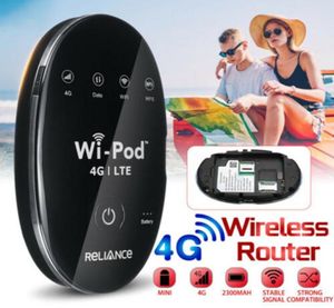 Portable Universal 4G LTE Mobile spot Router Lightweight Mini Pocket Travel spot WiFi Wireless Multi Frequency High Speed3224693