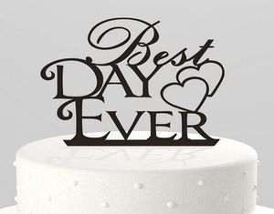 Feis Arcylic Cake Topper Day Ever Letter Birthday Cake Topper Wedding Decoration Cake Akcesoria 3423545