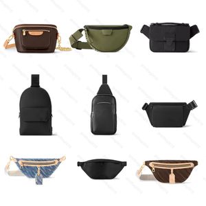 디자이너 허리 가방 발견 Bumbag Moon Crossbody Bag High Rise Avenue Pilot Slingbag 이륙 슬링 가슴 가방 미니 Bumbag M46784 M46036