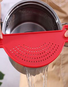 Multifunction PP Material Cooking Tool Fun Shape Pot Drain Pan Strainer Liquid Drainer Kitchen Colander Drainage Supplies Tools9546554