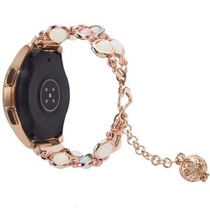 Bracciale gioielli in metallo da 20 mm per Galaxy Watch 3 41 mm/42 mm/cinturino Active 2 Fran-A95 cinturino pendente da donna per Garmin Vivoactive 3240312