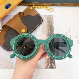 Unisex sunglasses for women designer sun glasses men uv 400 super vision round acetate frame sunglasses summer beach sonnenbrille letter shades hg115 H4