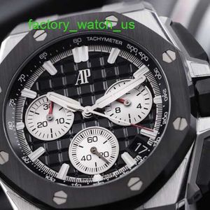 AP Watch Montre Tourbillon Watch New Offshore AP26420 43mm Steel Diving Watch Rugged Appearance