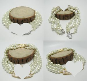 Mehrschichtige Perlenkette Orbit-Halskette Damenmode Strass-Satelliten-Kurzhalskette für Geschenkparty Hochwertiger Schmuck8962306