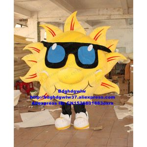 Mascot Costumes Suower Sun Flower Taiyanfa Bloom Posy Mascot Costume Adult Cartoon Character Fandango Dancing Party Brand Figure Zx2244