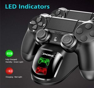 デュアルUSBハンドル高速充電ドックステーションスタンド充電器PS4PS4 SLIMPS4 PROゲームコントローラーJoypad Joystick3829692