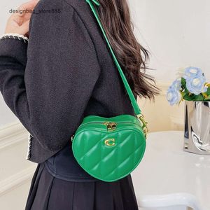 Bolsas elegantes dos principais designers populares mini saco das mulheres verão nova moda high end cintura diamante cruz corpo em forma de coração