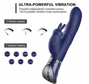 vibratore del conigliodildo realistico riscaldamento vibratore del pene stimolatore del clitoride massaggiatore giocattoli del sesso femminile per le donne8114129