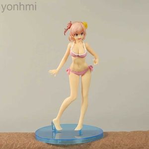 Aktionsspielfiguren Yukinoshita Yukino Anime Figuren GK Yuiyi Anime Bademode Sexy Mädchen Modell Cartoon Garage Kits PVC Spielzeug Geschenke Auto Dekoration ldd240314