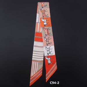 Новые мужские и женские универсальные декоративные ленты с ручкой для сумки, маленький шелковый шарф с шелковой лентой, маленькие шарфы
