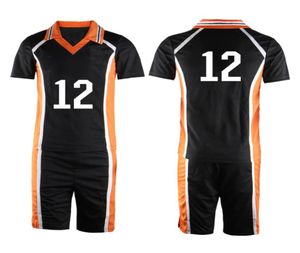 Anime Haikyuu Cosplay Kostüm Karasuno High School Volleyball Club Hinata Shyouyou Kageyama Tobio Sportswear Trikots Uniform TopS1371421