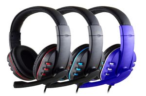 Fones de ouvido fones de ouvido de fones de ouvido para jogos de jogo com microfone para PS4 Play Station 4 X Box One PC Bass Stereo PC Headset1170015