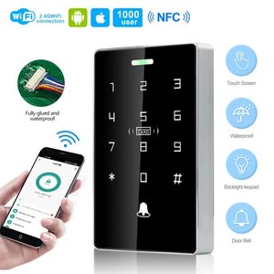 Tuyawifi Controle Remoto Acesso Teclado Door Lock Opener Manger RFID WG26 CARD READER 240228