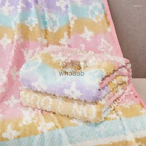 Cobertores Cobertores Designs Designer Cobertor Impresso Flor Antiga Design Clássico Ar Delicado Condicionado Carro Viagem Toalha de Banho Macio Inverno Fleece Xale 240314