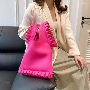 Sacos de ombro bolsa feminina design exclusivo sacola 2024 forma de roupas femininas estudante reutilizável compras