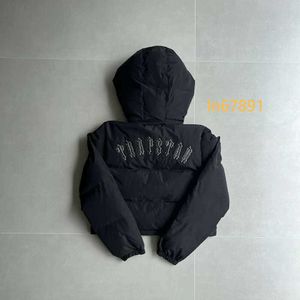 디자이너 여성 재킷 런던 코트 2023essssss trapstar winterjacke 자수 다운 재킷 2024