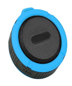 C6 mini alto-falante portátil sem fio bluetooth, à prova d'água, alto-falante para chuveiro, uso interno e externo, bateria longa, elevador e microfone, cartão tf3731028