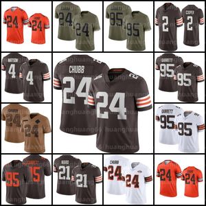 95 Myles Garrett Nick Chubb Futbol Forması Deshaun Watson Elijah Moore Amari Cooper Denzel Ward David Njoku Joe Thomas Newsome Dorian Thompson-Robinson Jerry Jeudy