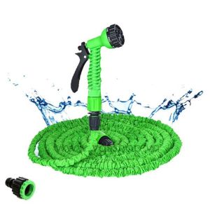 Makaralar Genişletilebilir Hortum Boru Esnek Bahçe Hortumu Sprinkler Yüksek Basınçlı Hortum Konnektörü Sihirli Hortum Oto Yıkama Streç Tabancası 25ft150ft